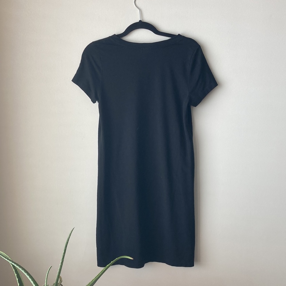 Target Basic Flowy Step-hem Tee Dress - Picture 4 of 4